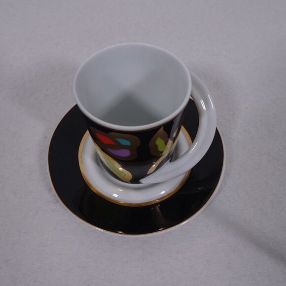 Rosenthal Studio-Line Cupola Espresso Cup Saucer Espresso Sammeltasse 21 Signed - Picture 4 of 10